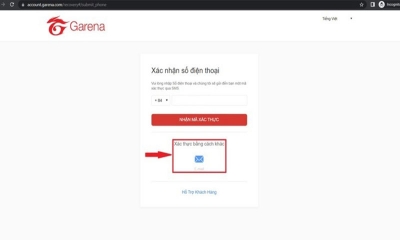 Cách đổi mật khẩu Garena dễ dàng không cần SĐT bằng Email