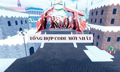 Code Fruit Battlegrounds mới nhất nhận GEMS, X2 EXP miễn phí